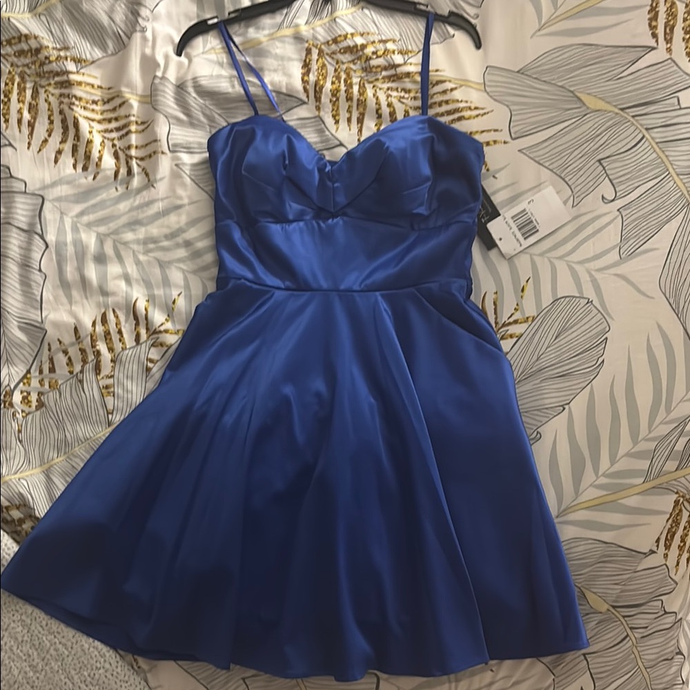 Elegant Blue Kids Formal Dress